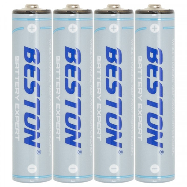 Фото - Аккумулятор тип 18650 Beston AAA USB Type-C 1.5V 400mah Li-ion 3AC-18 4 шт. (AA620272)