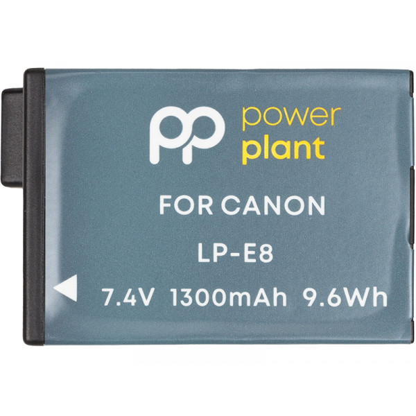 Фото - Аккумулятор для фотокамеры PowerPlant Canon LP-E8H 1300mAh (CB971244)