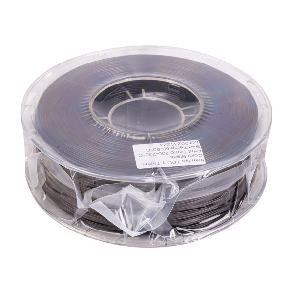 Фото - Нитка для TPU-картриджа PowerPlant Filament 1.75 мм 1 кг Black (PT812981) Фото - Нитка для TPU-картриджа PowerPlant Filament 1.75 мм 1 кг Black (PT812981)