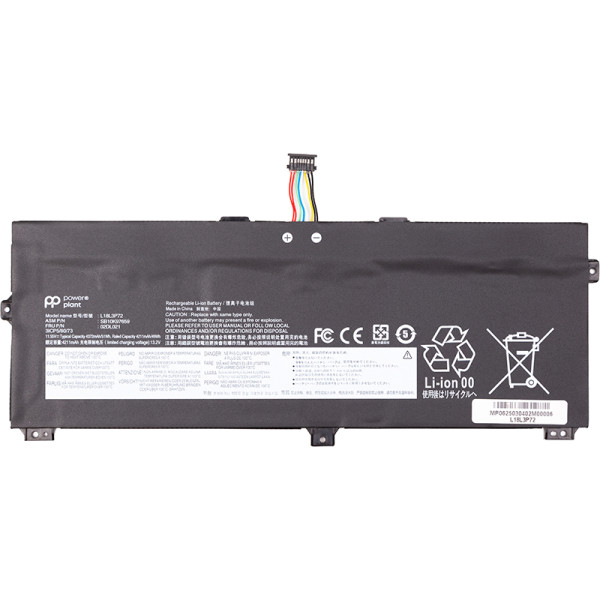Фото - Аккумулятор для ноутбука PowerPlant LENOVO ThinkPad X390 Yoga (L18M3P72) 11.55V 4211mAh (NB482672)