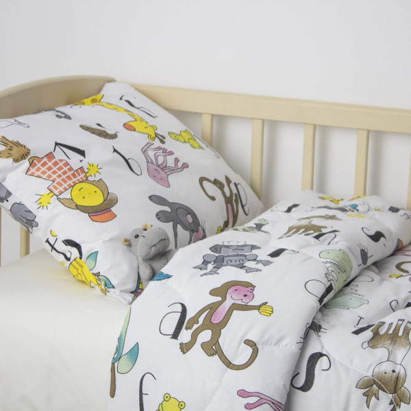 Фото - Одеяло детское ТЕП LITTLE FRIENDS 105х140 см Animal Alphabet (1-04770_33968)