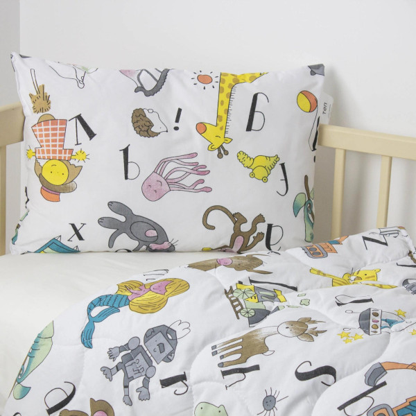 Фото - Одеяло детское ТЕП LITTLE FRIENDS 105х140 см Animal Alphabet (1-04770_33968)