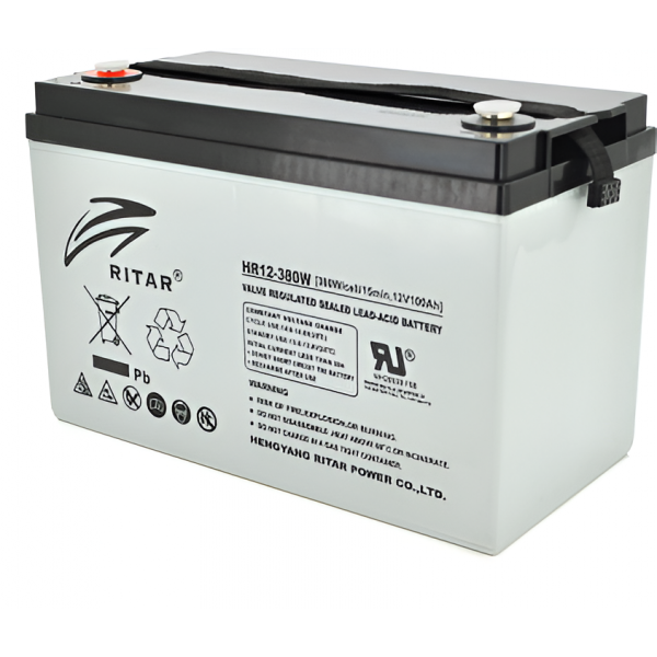 Фото - Аккумулятор для ИБП Ritar HR12380W 12V 100.0Ah