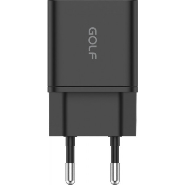 Фото - Сетевое зарядное устройство Golf Type-C 30W PD (GF-U31) Black