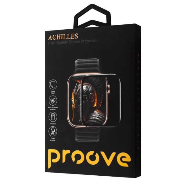 Фото - Защитное стекло для смарт-часов Proove Achilles Apple Watch Series 10 46 mm Black (PGPWS1046MM1)