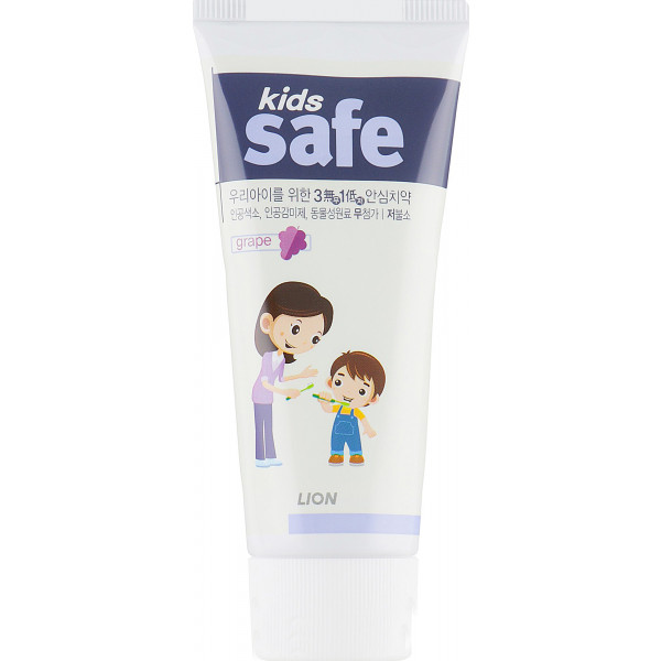 Фото - Зубная паста детская Lion Kids Safe Виноград 90 г