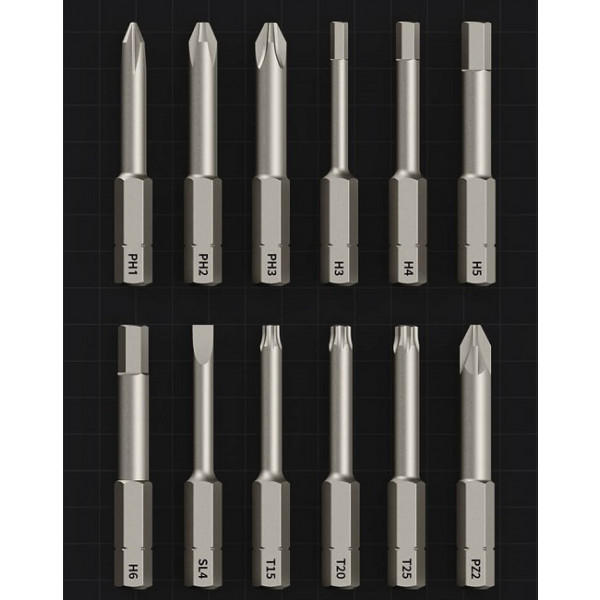 Фото - Аккумуляторная отвертка Xiaomi HOTO Monkey Blue Set (QWLSD001)