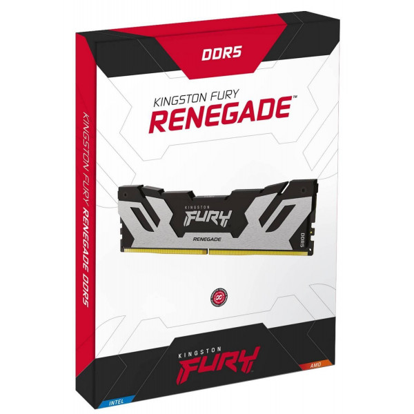 Фото - Память DDR Kingston Fury Renegade Silver XMP 16GB/6800 DDR5 (KF568C36RS-16)