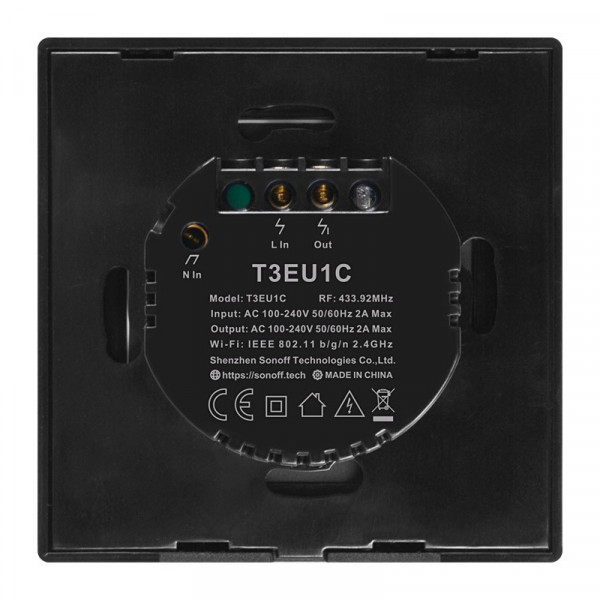 Фото - Беспроводной выключатель Sonoff T3EU1C-TX Wi-Fi