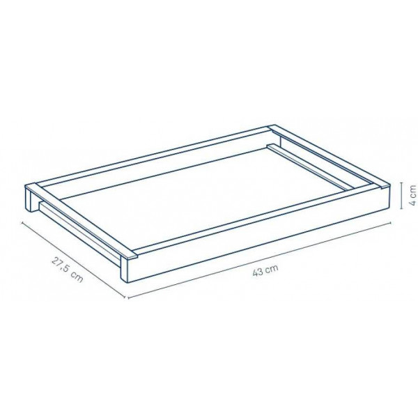 Фото - Поднос Kela Kiril 43x27.5х4 см (12598)