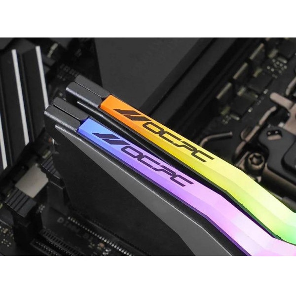 Фото - Память DDR OCPC Pista Titanium/Silver DDR5 6200MHz 32GB Kit 2x16GB (MMPT2K32GD562C40T)