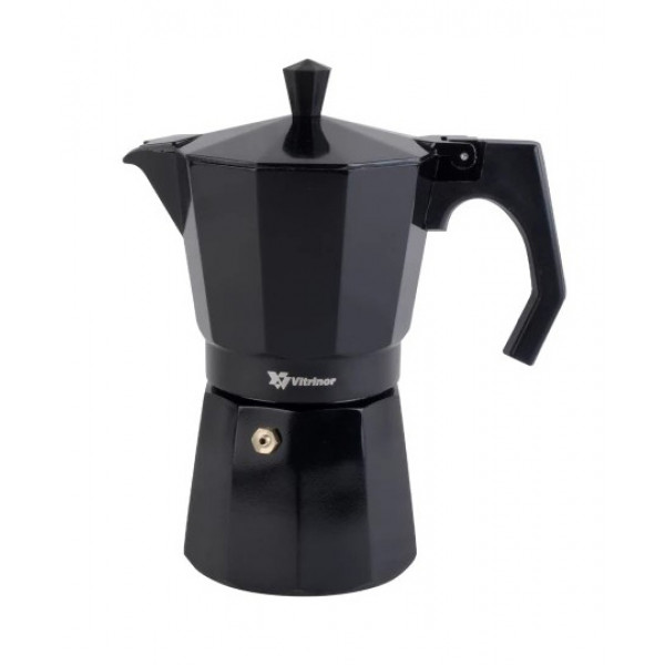 Фото - Кофеварка гейзерная Vitrinor Black (1224243)