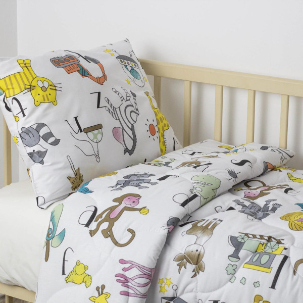 Фото - Одеяло детское ТЕП LITTLE FRIENDS 105х140 см Animal Alphabet (1-04770_33968) Фото - Одеяло детское ТЕП LITTLE FRIENDS 105х140 см Animal Alphabet (1-04770_33968)