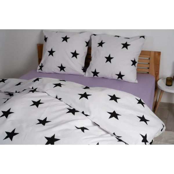 Фото - Простынь односпальная ТЕП ВДОХНОВЕНИЕ с резинкой 120х200 см Лиловый (2-04015_26829)