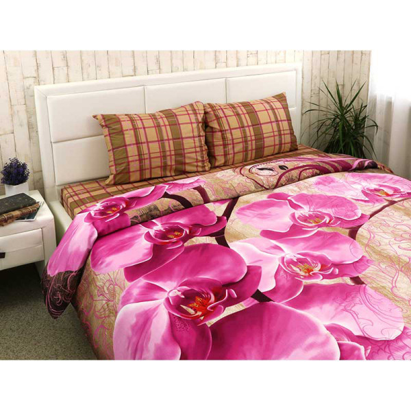 Фото - Комплект постельного белья Руно Fuchsia сатин (845.137К_20-1315Fuchsia)