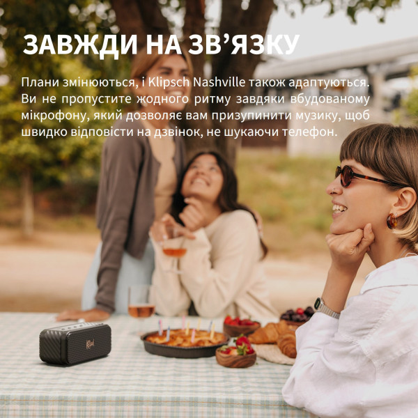 Фото - Портативная акустика Klipsch Nashville Black (1071975)