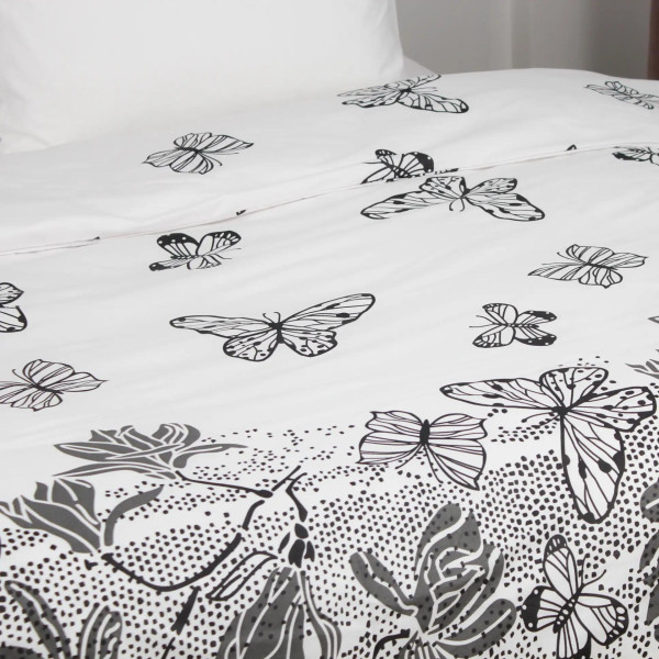 Фото - Пододеяльник двуспальный ТЕП 180х215 см Black Butterfly FR (2-04847_34289)