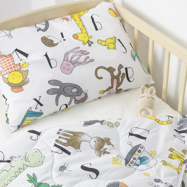 Фото - Одеяло детское ТЕП LITTLE FRIENDS 105х140 см Animal Alphabet (1-04770_33968)