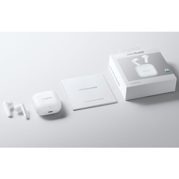 Фото - Наушники вкладыши беспроводные TWS OPPO Enco Buds 3 Snow White