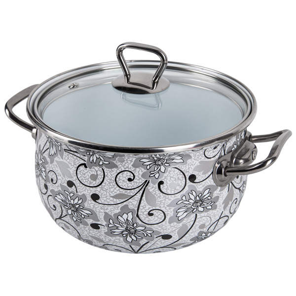 Фото - Кастрюля Gusto GT-T-218-С Мережка Premium 18 см 3.1 л Фото - Кастрюля Gusto GT-T-218-С Мережка Premium 18 см 3.1 л