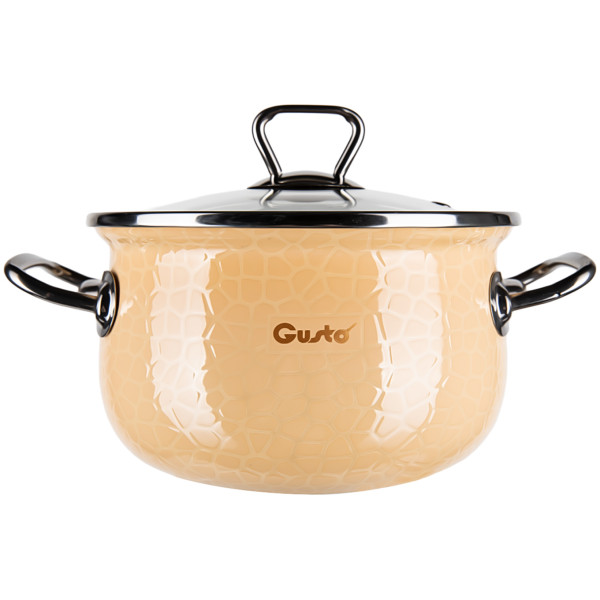 Фото - Кастрюля Gusto Пряженое молоко Premium 3,1 л GT-T-218-PM