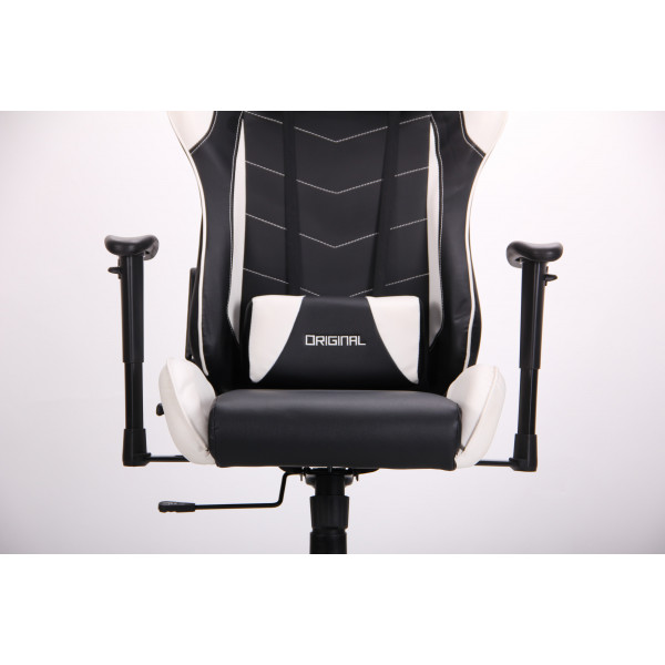 Фото - Кресло для геймеров AMF VR Racer Blade черный/белый