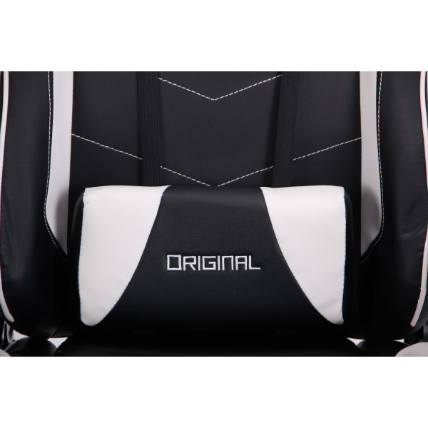 Фото - Кресло для геймеров AMF VR Racer Blade черный/белый