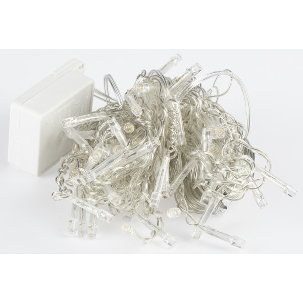 Фото - Гирлянда фигурная BPNY Сосулька White 80LED, 2.5х0.5М, 220V, 4.8 W (102993)