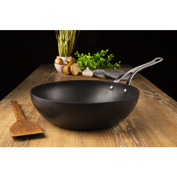 Фото - Сковорода ВОК Tefal E4961932 Jamie Oliver Premium 28 см