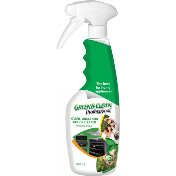 Фото - Уценка - Чистящее средство для духовки Green&Clean Professional для вытяжек и грилей, 500 мл