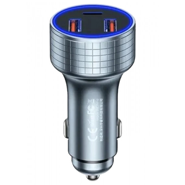 Фото - Автомобильное зарядное устройство Remax 83W PD+QC Aluminum (RCC327)