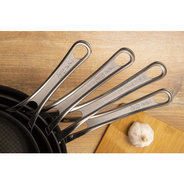 Фото - Сковорода ВОК Tefal E4961932 Jamie Oliver Premium 28 см