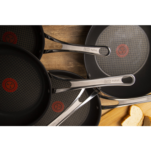 Фото - Сковорода ВОК Tefal E4961932 Jamie Oliver Premium 28 см