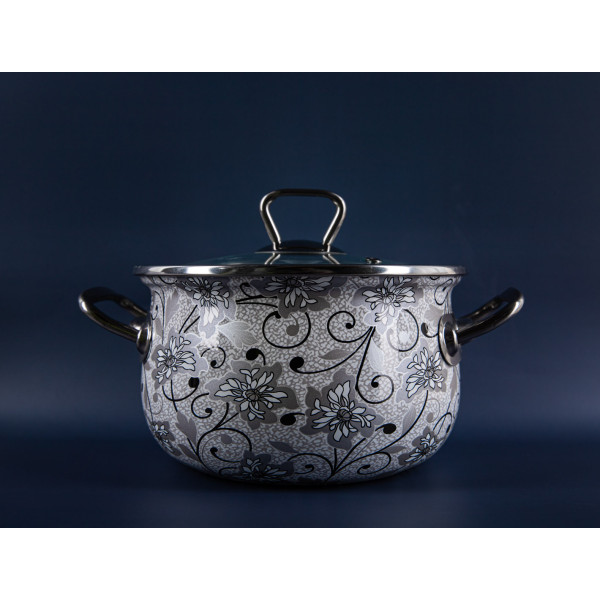 Фото - Кастрюля Gusto GT-T-218-С Мережка Premium 18 см 3.1 л