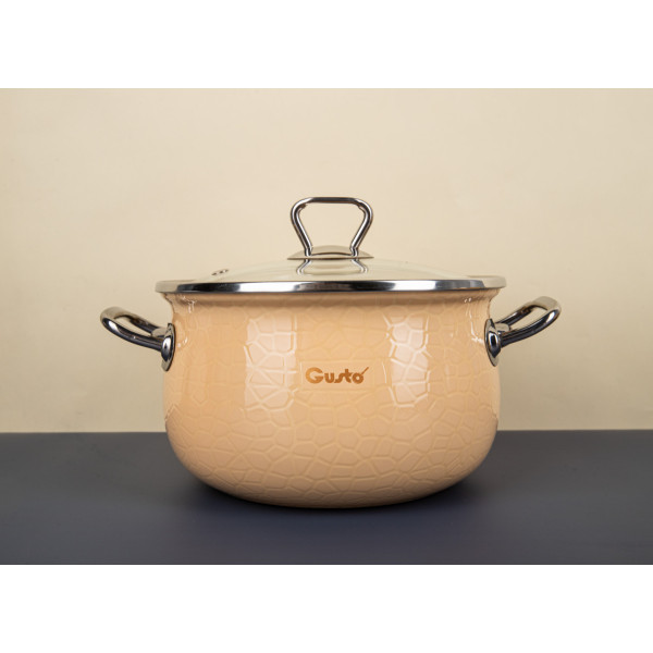 Фото - Кастрюля Gusto Пряженое молоко Premium 3,1 л GT-T-218-PM