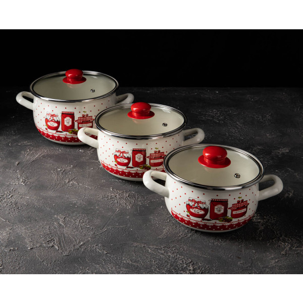 Фото - Набор посуды Gusto GT-T-3-S