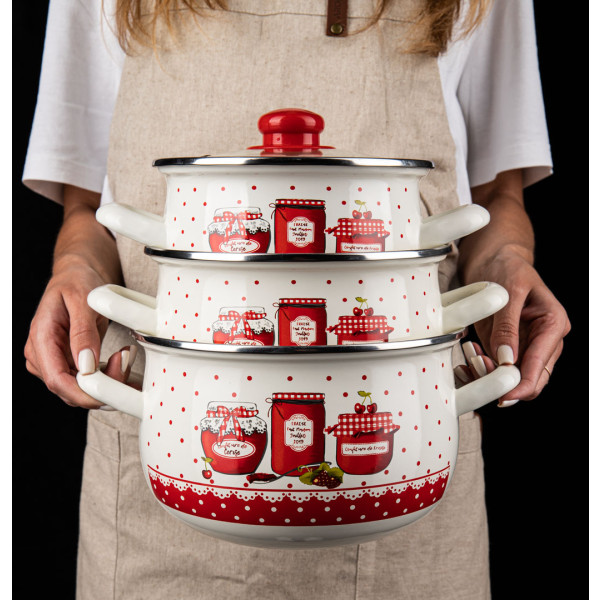 Фото - Набор посуды Gusto GT-T-3-S