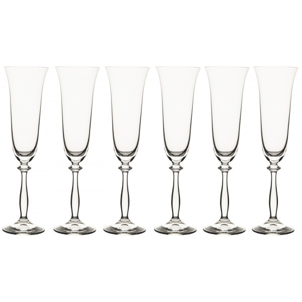 Фото - Набор бокалов Bohemia Angela 6*190 мл (b40600) Фото - Набор бокалов Bohemia Angela 6*190 мл (b40600)