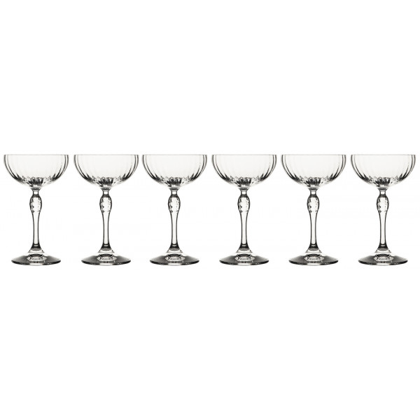 Фото - Набор бокалов Bormioli Rocco America'20s Cocktail 6x220 мл (122137BAU021990)