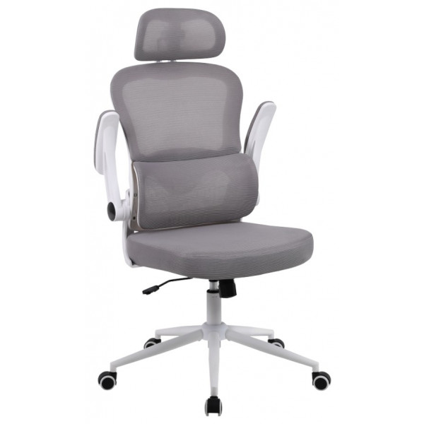 Фото - Кресло офисное GT Racer B-5880 White/Gray
