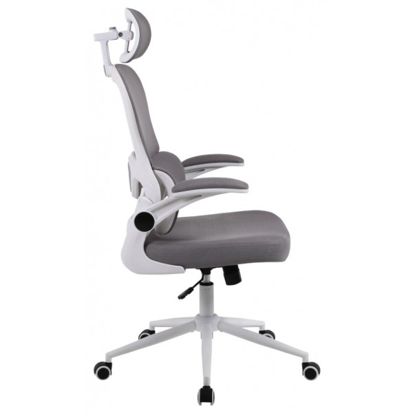 Фото - Кресло офисное GT Racer B-5880 White/Gray