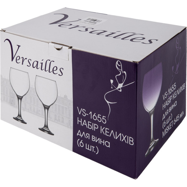 Фото - Набор бокалов Versailles MISKET 6*645 мл (VS-1655)