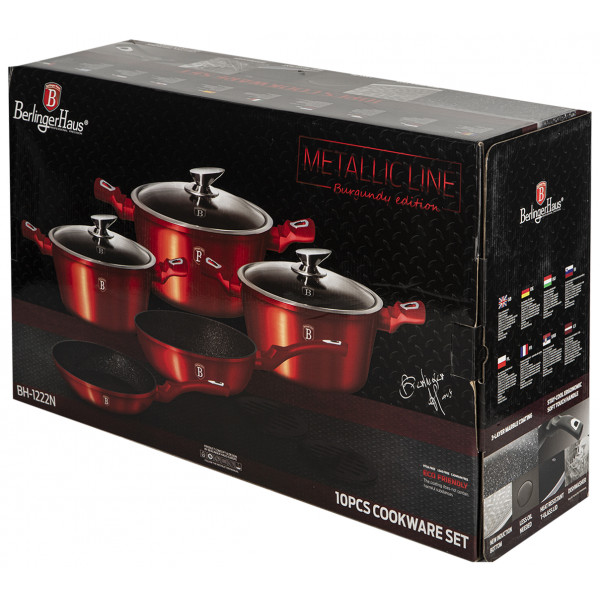 Фото - Набор посуды BerlingerHaus 10 пр. (BH 1222N)