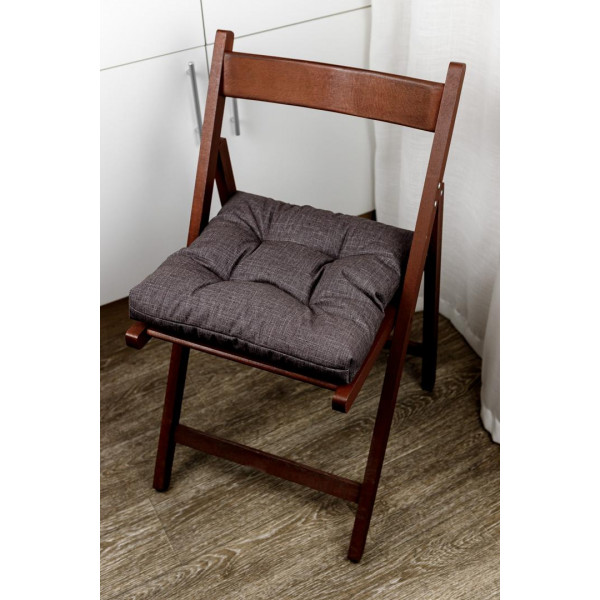 Фото - Подушка для стула Прованс FIESTA графитовая 40х40 см (033522)