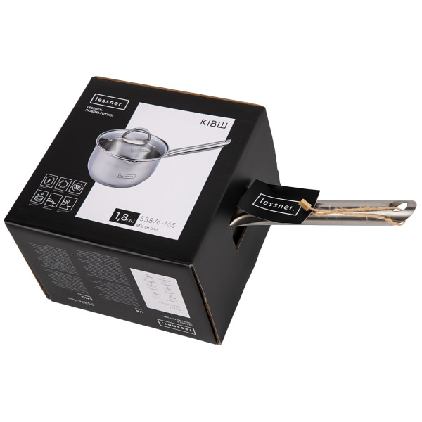 Фото - Ковш Lessner 16 см 1.8 л (55876-16s)