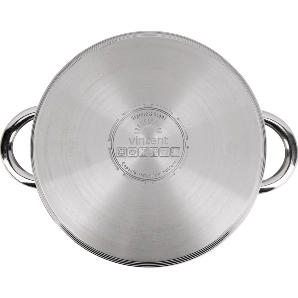 Фото - Кастрюля Vincent 24 см 6.1 л (VC-3167-24)