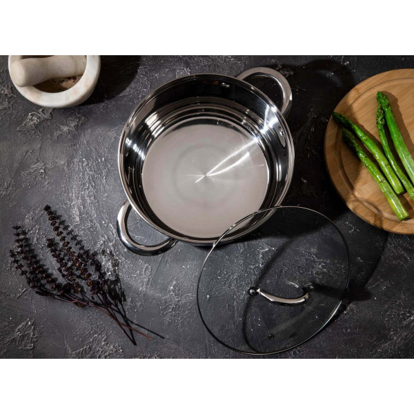 Фото - Кастрюля Vincent 24 см 6.1 л (VC-3167-24)