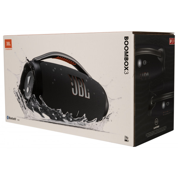 Фото - Уценка - Портативная акустика JBL Boombox 3 Black (JBLBOOMBOX3BLKEP)