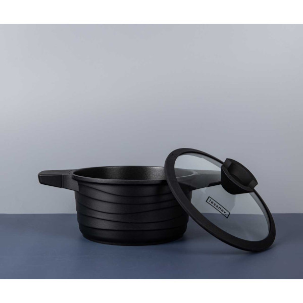 Фото - Кастрюля Lessner Black Pro New 20 см 2.7 л (55872-20)