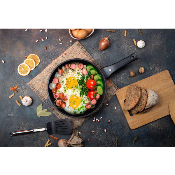 Фото - Сковорода универсальная WMF 576484291 PermaDur Premiu 28 см